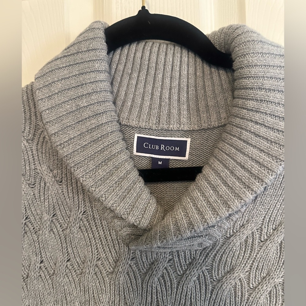 Men’s Gray Sweater - Picture 4 of 5
